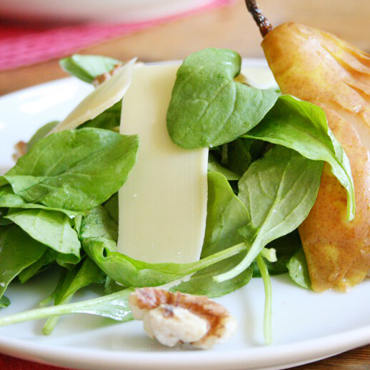 Roasted Pear Salad