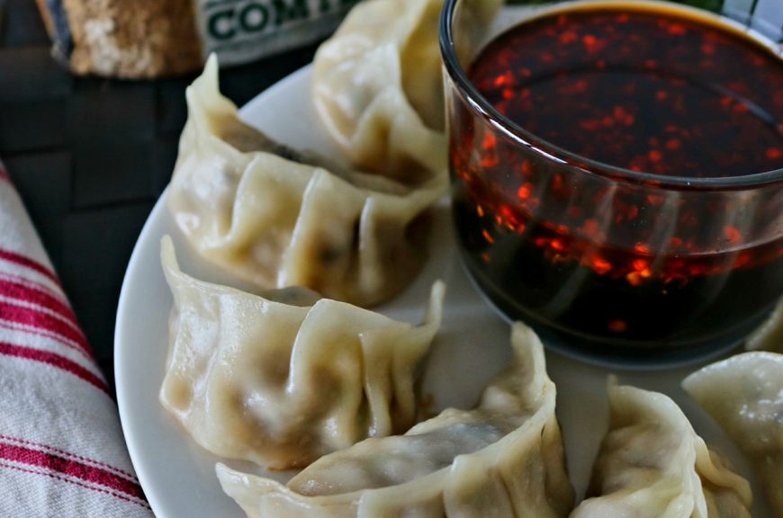 Shitake Mushroom and Pork Dumplings with Comté Cheese 26 Dumplings Erin 1