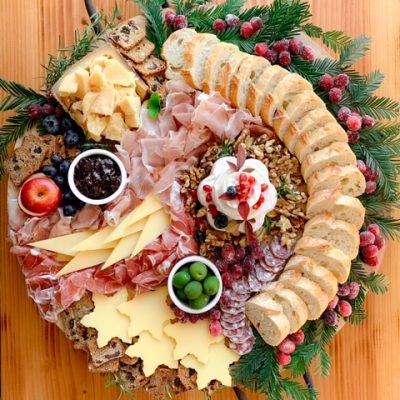 20 Photo Christmas Cheeseboard 1