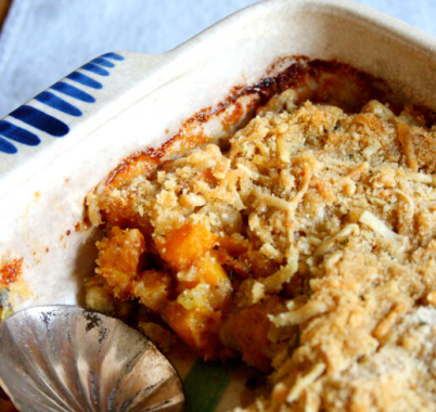 Butternut Squash Gratin