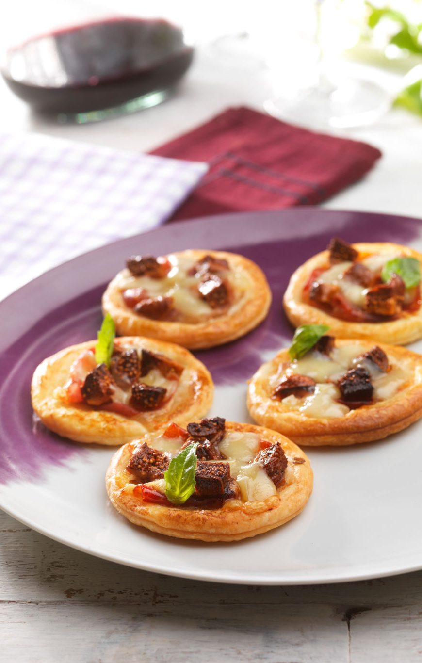 Bouchees Au Comte Figues Jambon Cru Et Basilic Sm