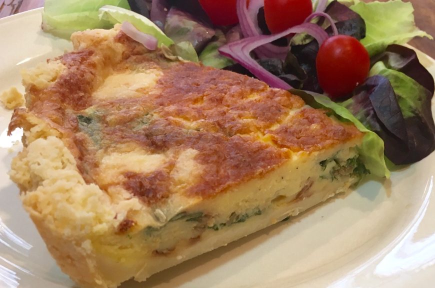 Spinach Quiche