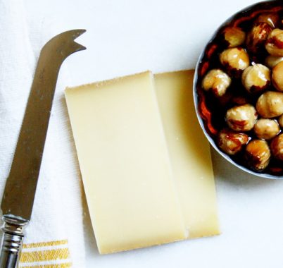 Comté with Sweet Hazelnuts