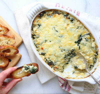 Spinach And Artichoke Dip With Comte Sm