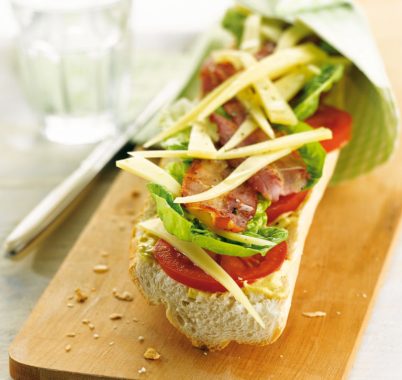 Bacon, Lettuce, Tomato Tartine Tartine Blt Version Comte Cigc Luk Thys Sm