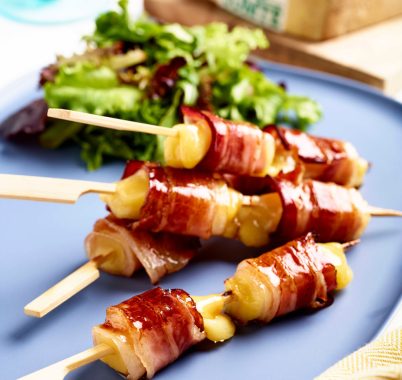 26 Comte Skewers With Soy Sm