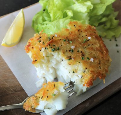 Comte And Potato Crusted Halibut 3