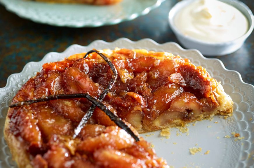 Comté Cheese, Banana and Vanilla Tatin Tatin De Comte Banane Vanille Cigc Sm