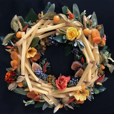 20 Photo Fall Wreath Sm