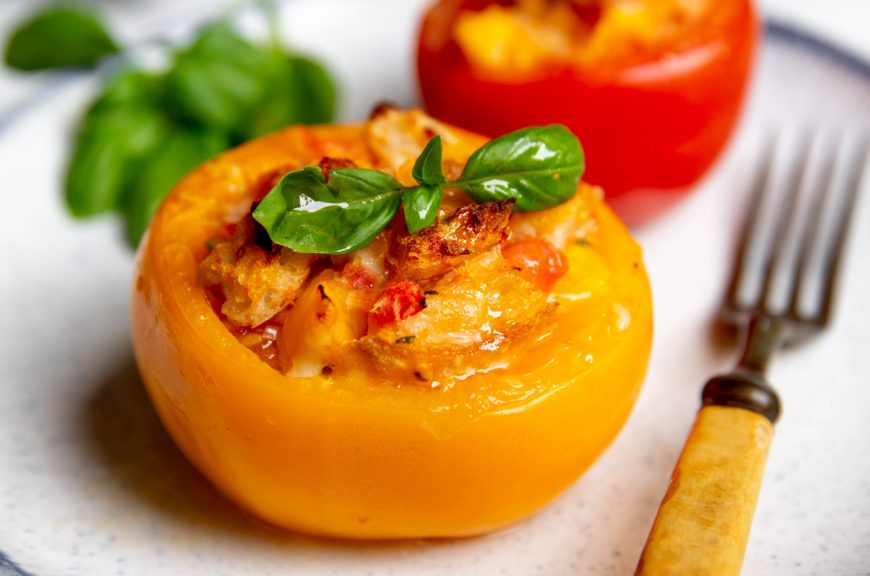 22 Photo Stuffed Baked Tomatoes Recipe 2