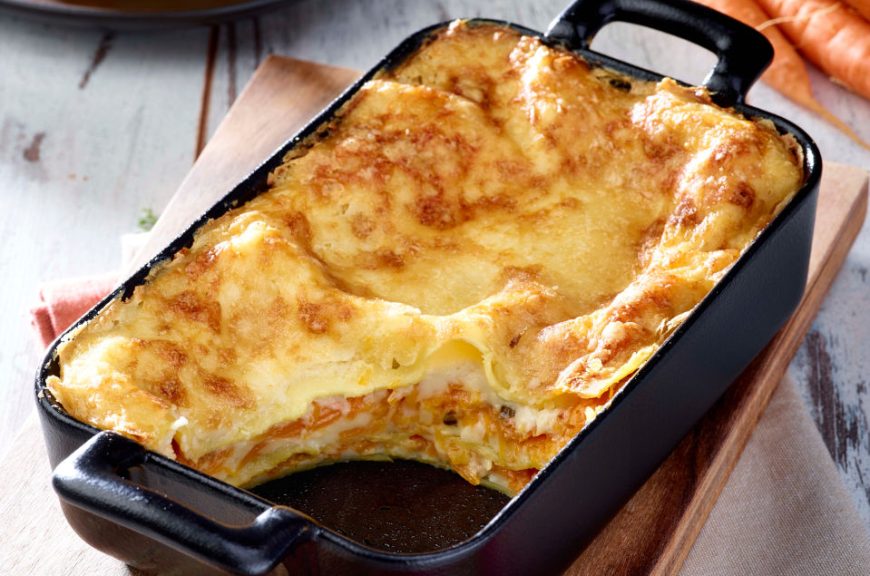 Lasagnes Aux Carottes Basilic Et Comte Cigc Image Et Associes Sm