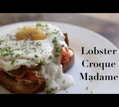 Comte Lobster Croque Madame