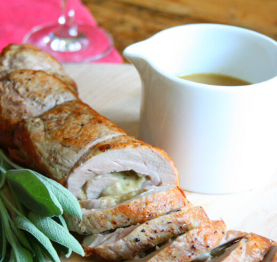 Comte Stuffed Pork