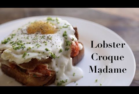 Comte Lobster Croque Madame